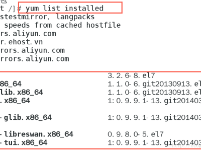 阿里云linux 系统软件漏洞修复及 yum命令介绍